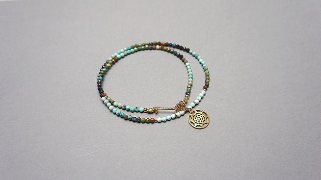 chokery Turkus vol. 6 /choker/ - Szlachetna kolekcja