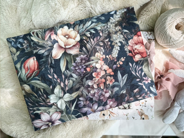 notatniki i albumy Album na zdjęcia wklejane  ,,Ogród w cieniu"