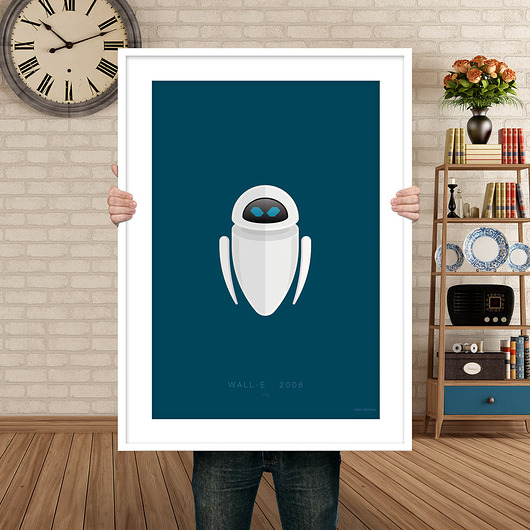 Plakat WALL-E  minimalmill