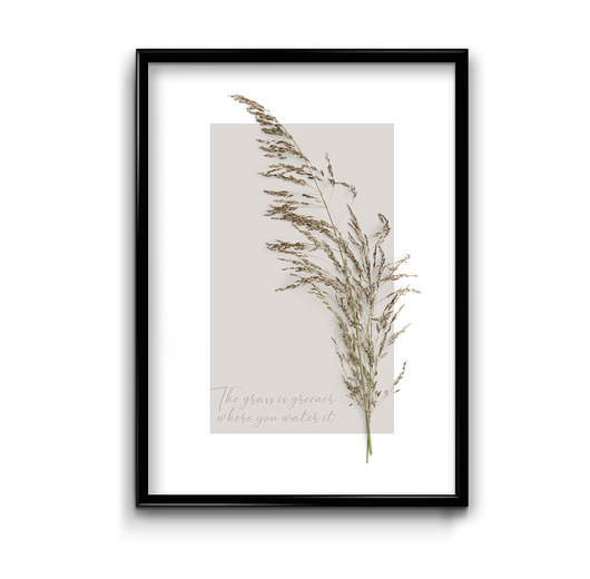 Plakat The grass is greener  Bury Lis