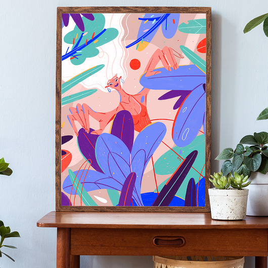 plakaty Plakat Flowers