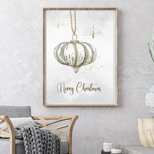 plakaty Plakat Christmas bouble