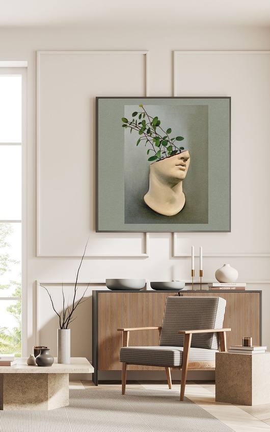 plakaty Plakat Fine Art giclee HEROS