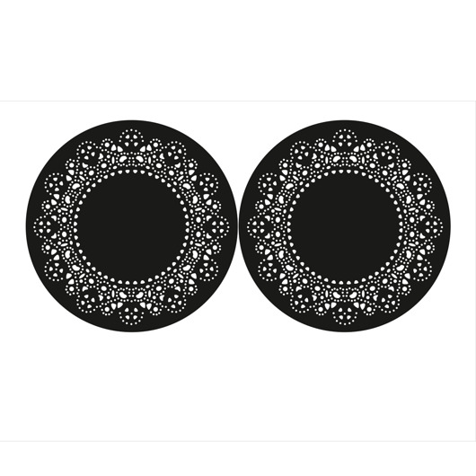 filcowa serwetka Anny - zamówienie specjalne felt label