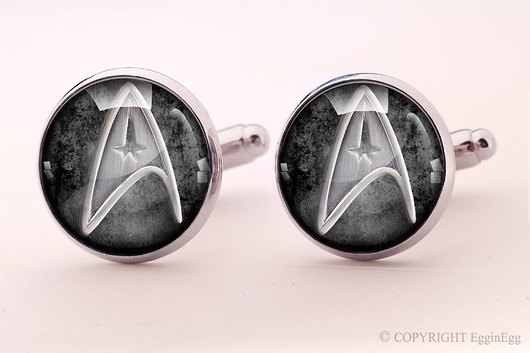 Star trek- spinki do mankietów - 0260 EgginEgg Men
