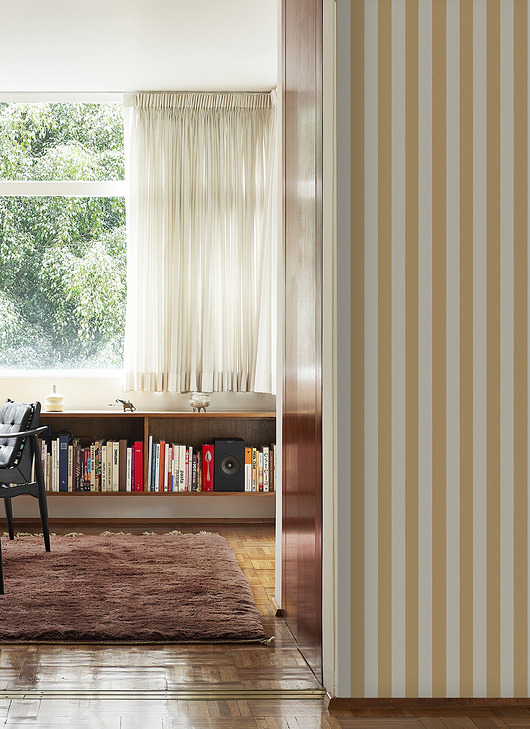 tapety i naklejki ścienne Tapeta - Beżowe pasy