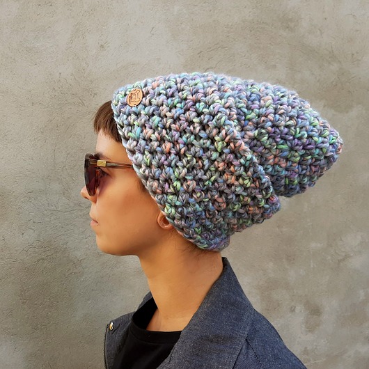 Czapka Hand Made No. 056 / beanie / szydło Mimi Monster