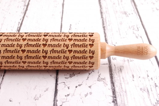 ZAMÓWIENIE  -  personalizowany wałek do ciasta MOODFORWOOD Studio