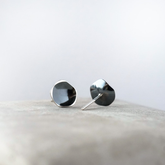 kolczyki srebrne Kolczyki srebrne płatki