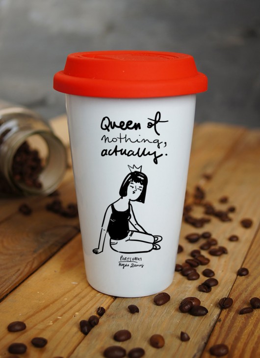 Kubek termiczny Queen of nothing STUDIO AGAMA