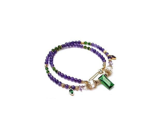 chokery Ametysty vol. 15 /choker/ naszyjnik  /23.06.25/