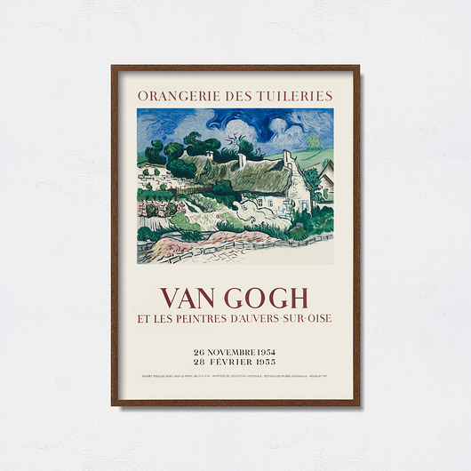 Vincent Van Gogh plakat do wystawy Pas De LArt