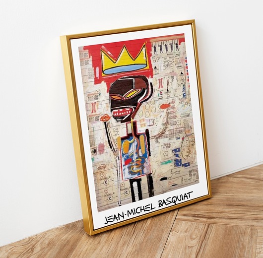plakaty PLAKAT Basquiat street art graffiti poster sztuka uliczna 80