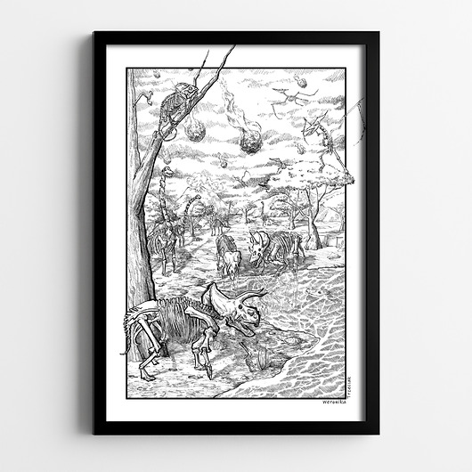 plakaty Plakat Dinozaury