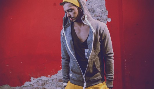 LONG PANTS UNISEX 2 BUTTONS dresowe - żółte Button