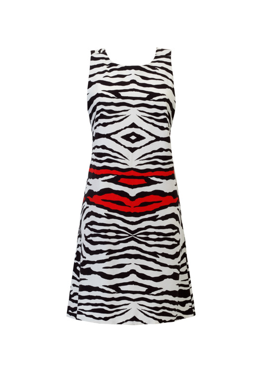 sukienki mini damskie Sukienka Summer Zebra