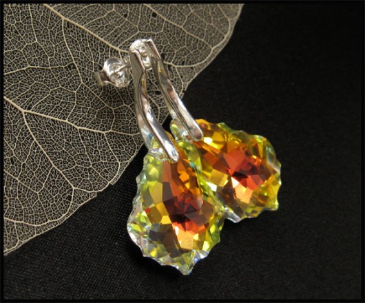 LUXURY- kryształ Swarovski Baroque Crystal AB Little Dreamer