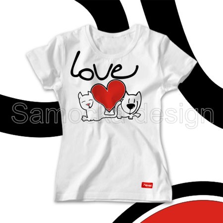 T-shirt Damski 056 Samocka design Duet design