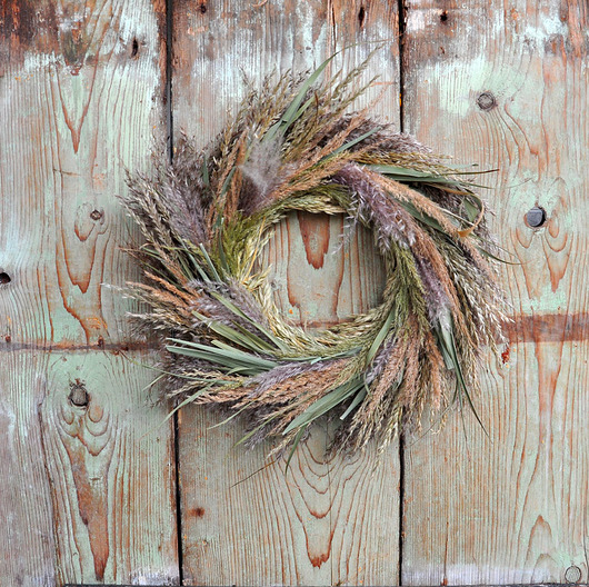 Naturalny wianek boho mamuta