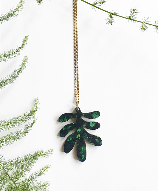 Monstera Matisse  - wisior BOSKE