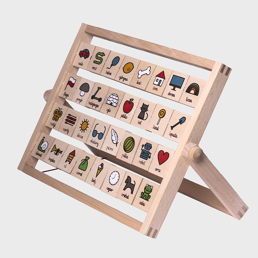 gry edukacyjne dla dzieci Alfabet polski, drewniany + PERSONALIZACJA