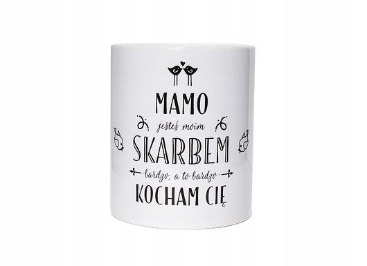 kubki Mamo, jesteś moim skarbem, kubek na Dzień Mamy