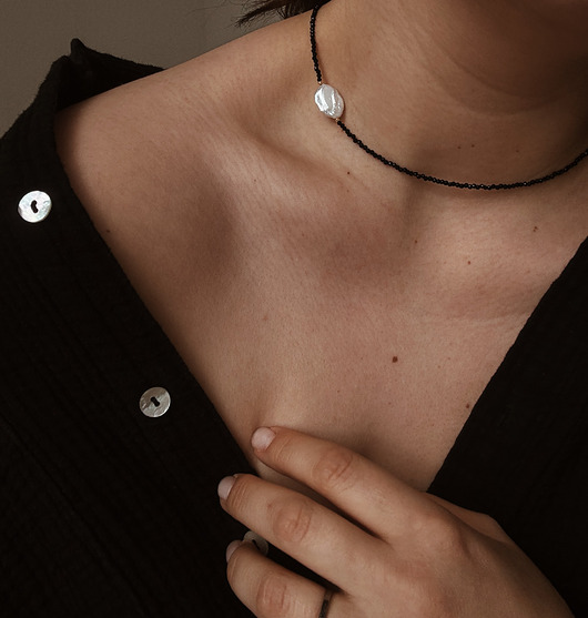 komplet biżuterii Zestaw  Bransoletka i Naszyjnik