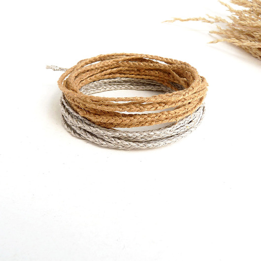 bransoletki na sznurku Plecione bransoletki zestaw 002