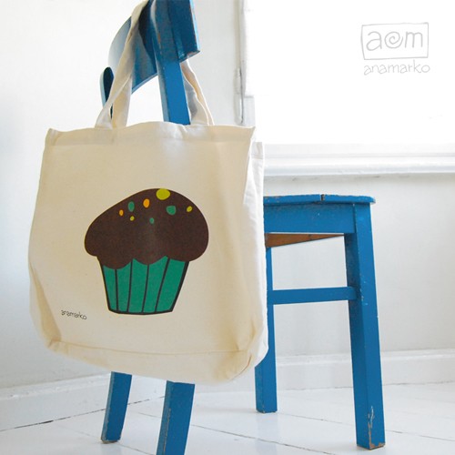 ::torba - muffina turkusowa anamarko