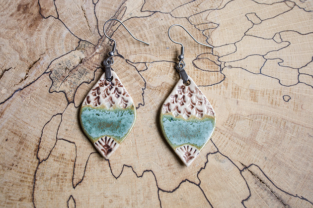 kolczyki ceramiczne Kolczyki ceramiczne