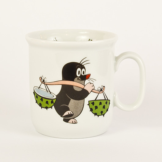 kubki Krecik i kasztany - kubek porcelanowy
