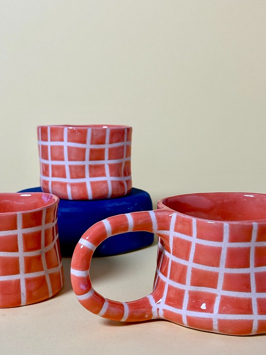 kubki Kubek Krzywusek Pomarańczowy 250ml