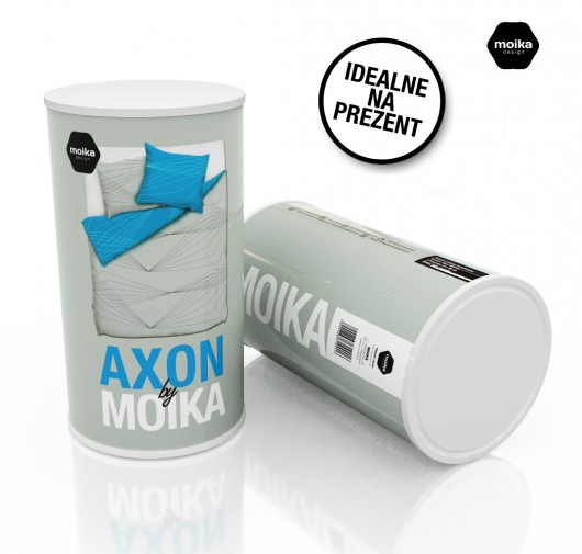 Pościel Dwustronna Axon MOIKA 160x200 cm w Tubie MOIKA DESIGN