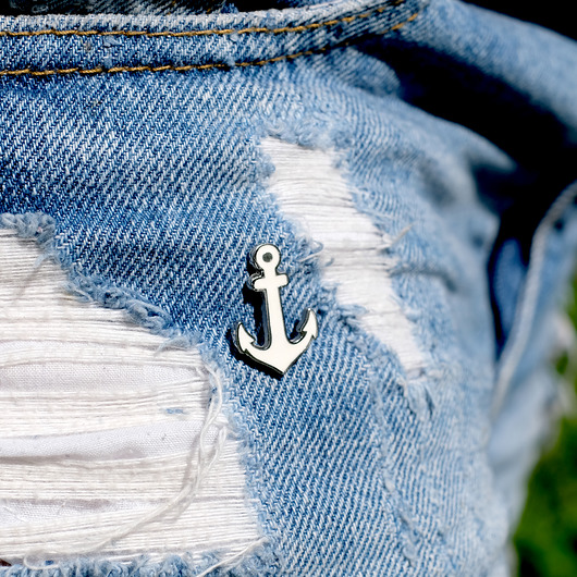 przypinki Przypinka kotwica "Anchor"