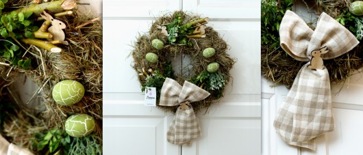 Naturalny wianek wielkanocny  Flovers