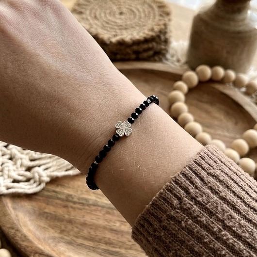 bransoletki z kamieni naturalnych Na wszy wszelakie czarny turmalin