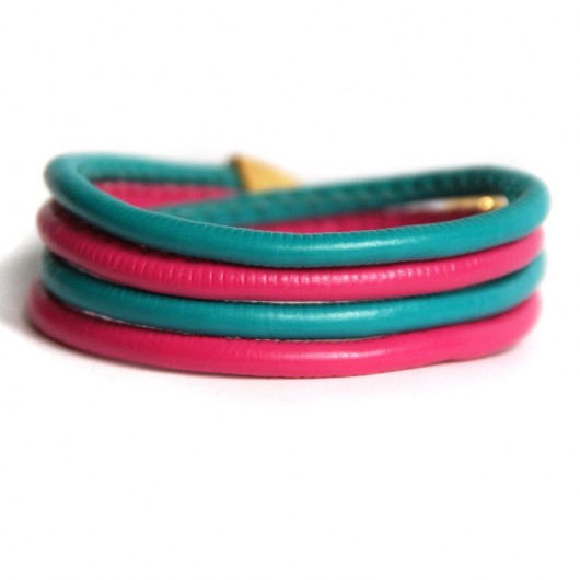NEW ! summer gold :: TURQUOISE & PINK kaktusia
