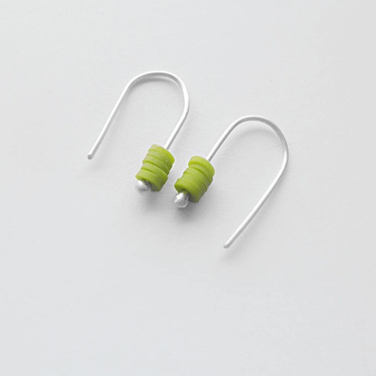 kolczyki z kamieniami Kolczyki OKRĄG