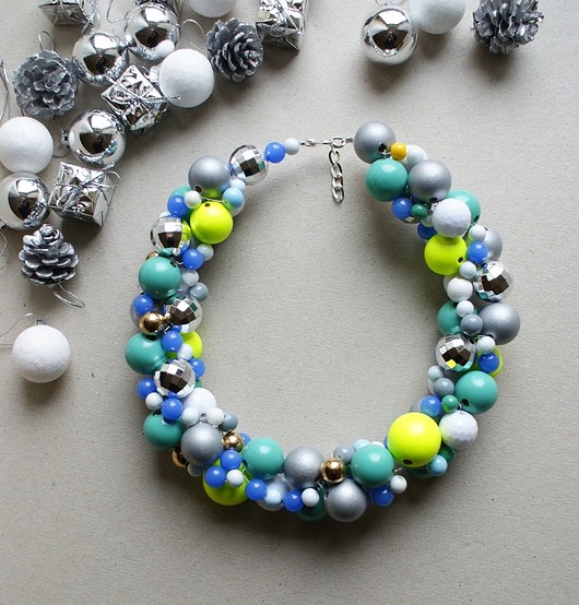 Silver fluo Republika jewelry