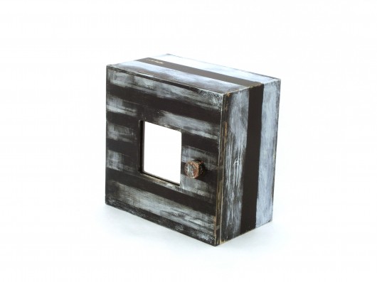  Drewniana szafka na klucze / pocztę  Clock Wood Studio