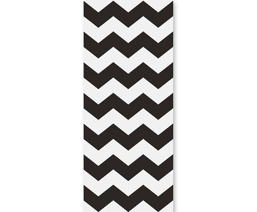 Tapeta dziecięca  Chevron Black Humpty Dumpty Room Decoration