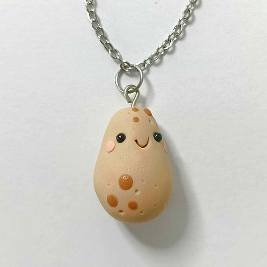 wisiory Zabawny Naszyjnik Ziemniaczek