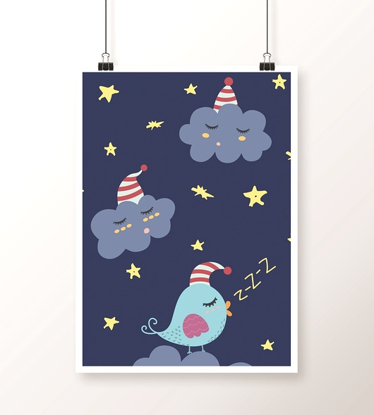 Plakat A3 od Well-Well / DOBRANOC Well Wall