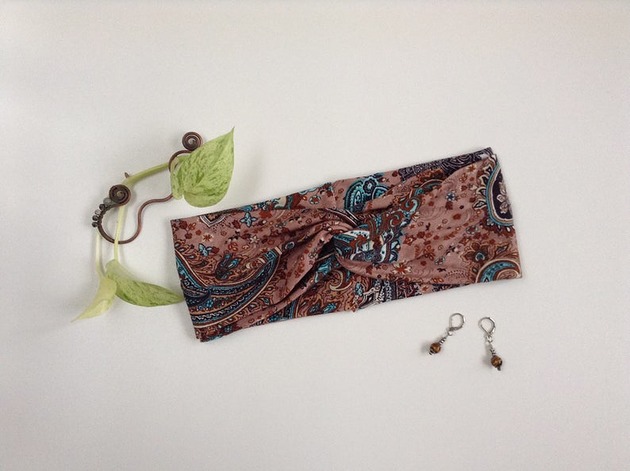 Paisley opaska pin-up Fabrykawis