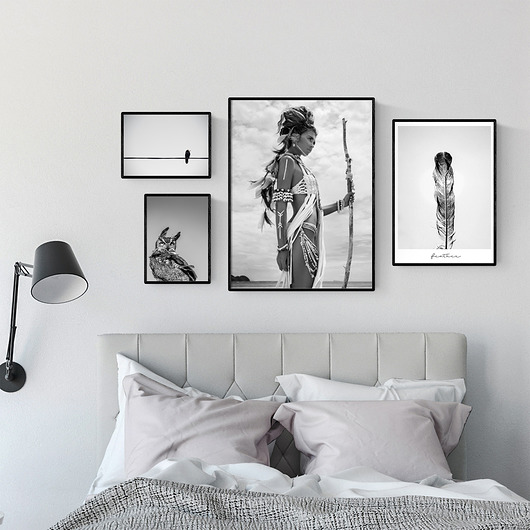 Galeria BOHO, plakat, wydruk MUKKO