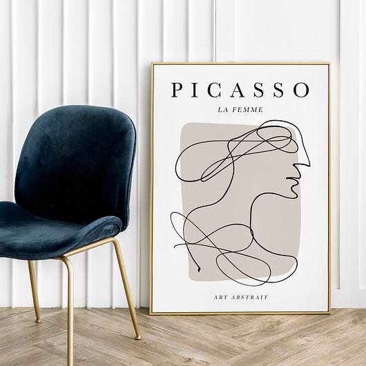 plakaty Plakat Picasso Kobieta