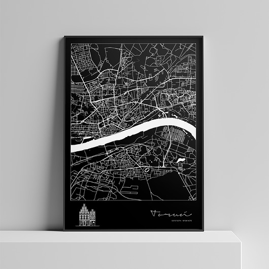 plakaty Plakat Miasto - Toruń