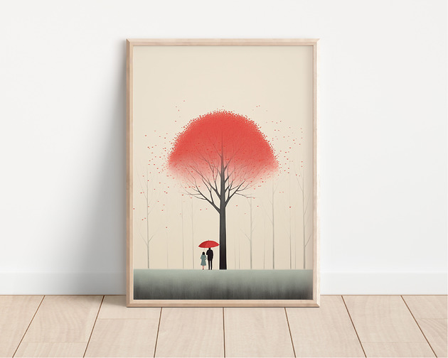 plakaty Plakat drzewo - w stylu Alessandro Gottardo