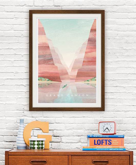 plakaty Wielki Kanion USA - plakat A3 vintage art