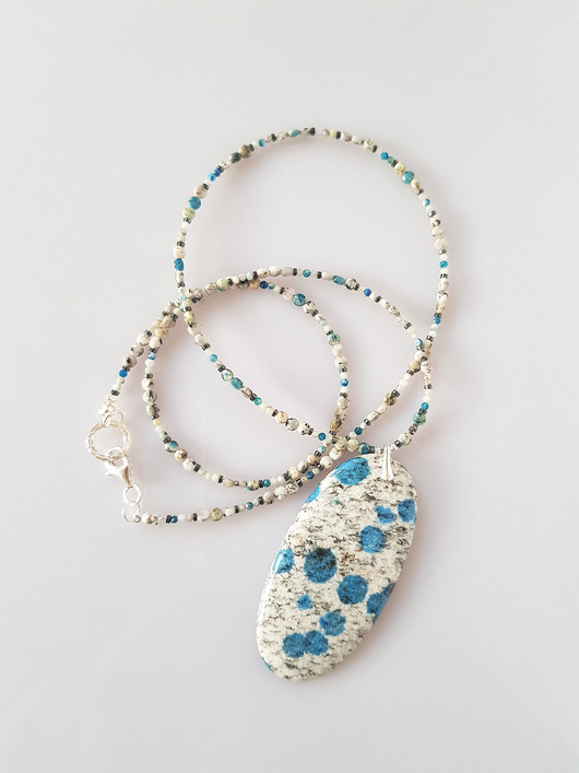 srebrne naszyjniki Naszyjnik  K2 Między niebem a ziemią